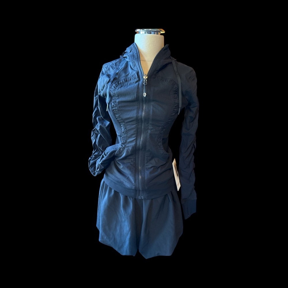 Lululemon Athletica Navy Bomber Jacket